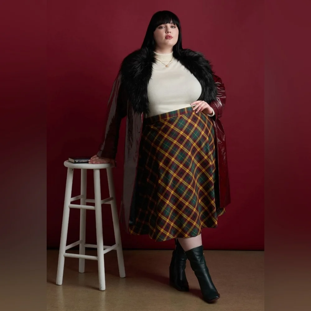 Modcloth Just This Sway A-Line Skirt (Fall Edition) - Picture 6 of 6
